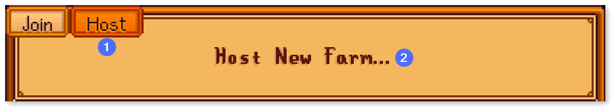 Host new farm option
