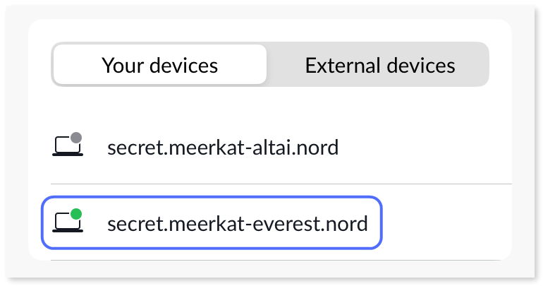 Selecting the traffic routing host device.